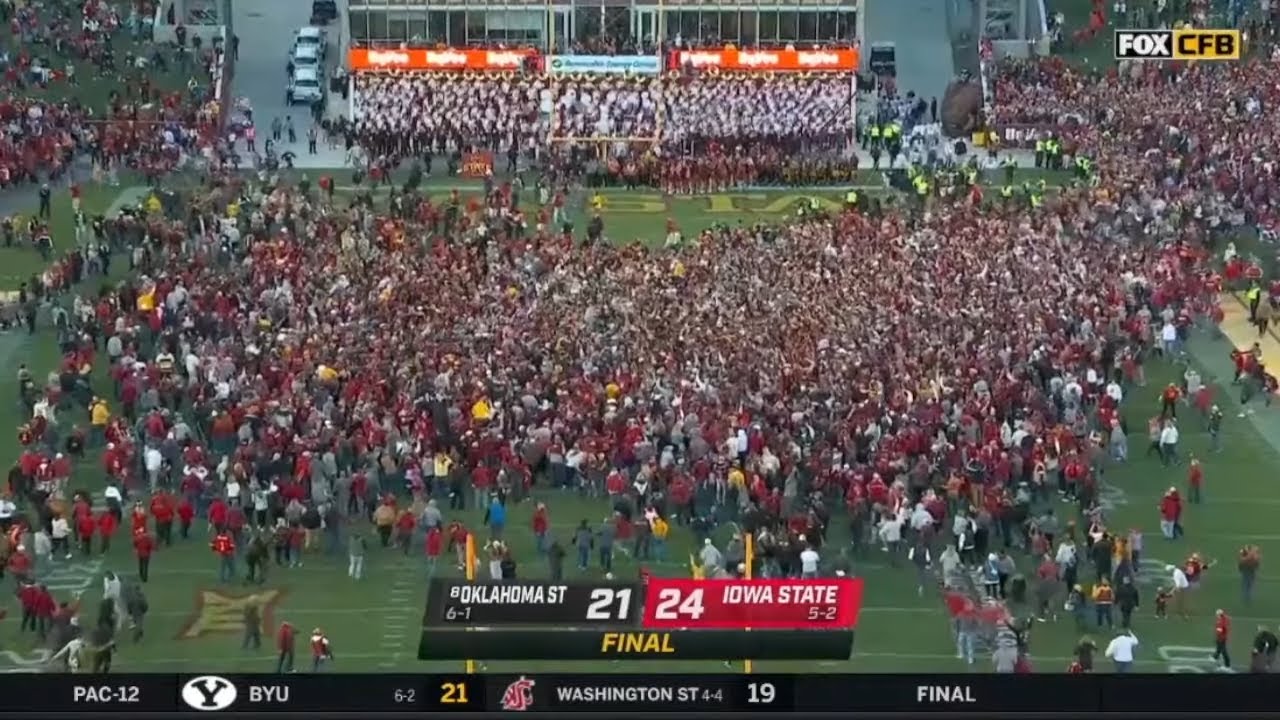 Iowa State UPSETS #8 Oklahoma State | 2021 College Football