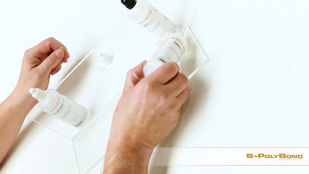 Acrylglas kleben mit S-Polybond