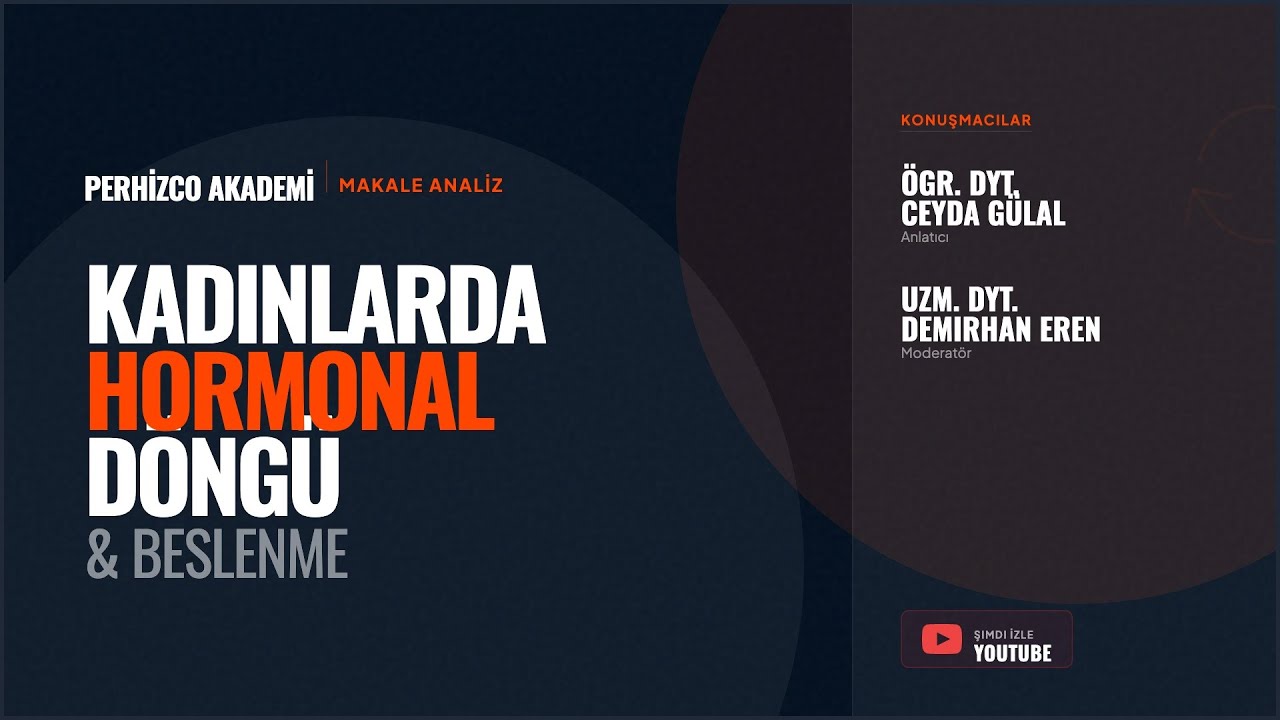 Kadın Metabolizması Neden Sabit Değil? | Menstrüel Döngü, Hormonlar ve Beslenme | Perhizco Bölüm 1 |