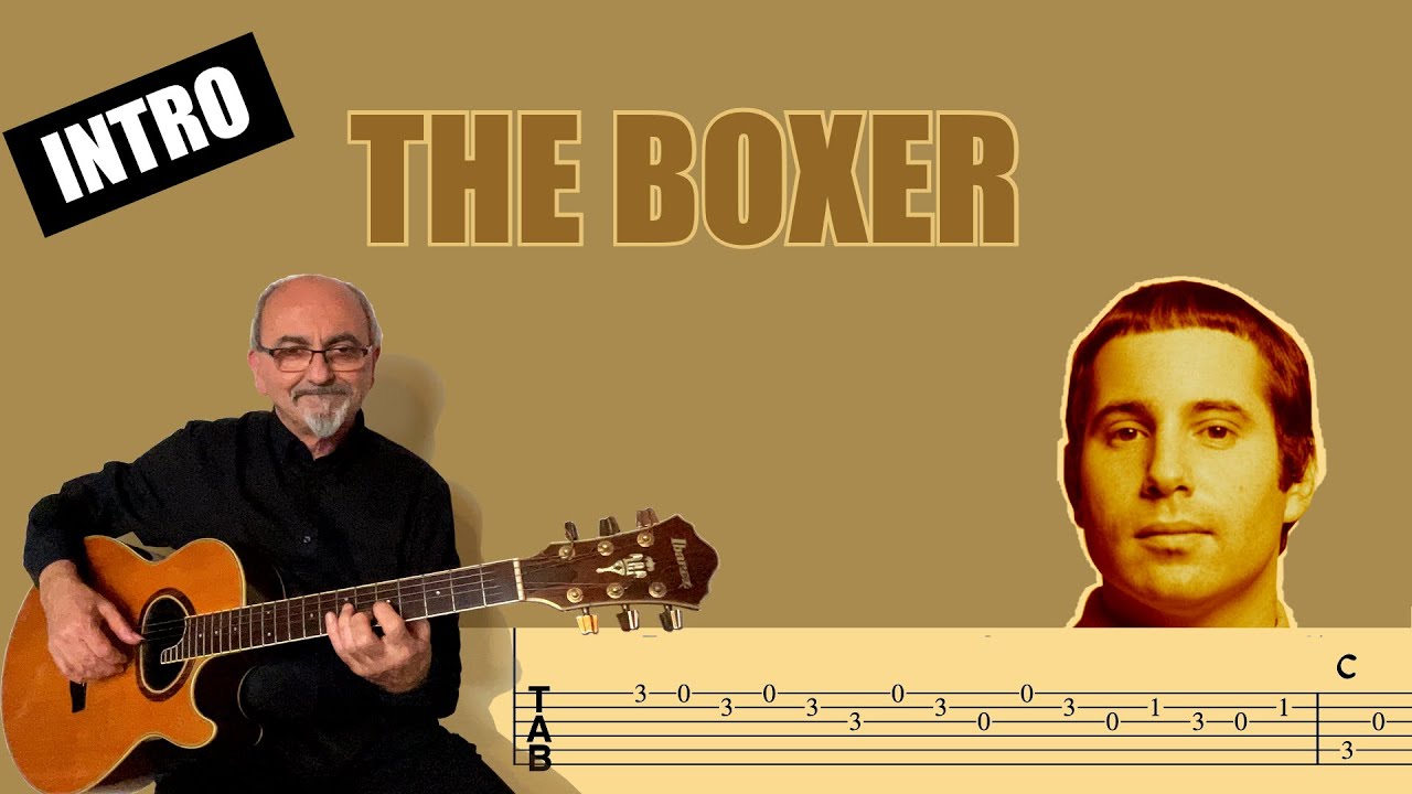 THE BOXER — Simon&Garfunkel intro chitarra con intavolatura