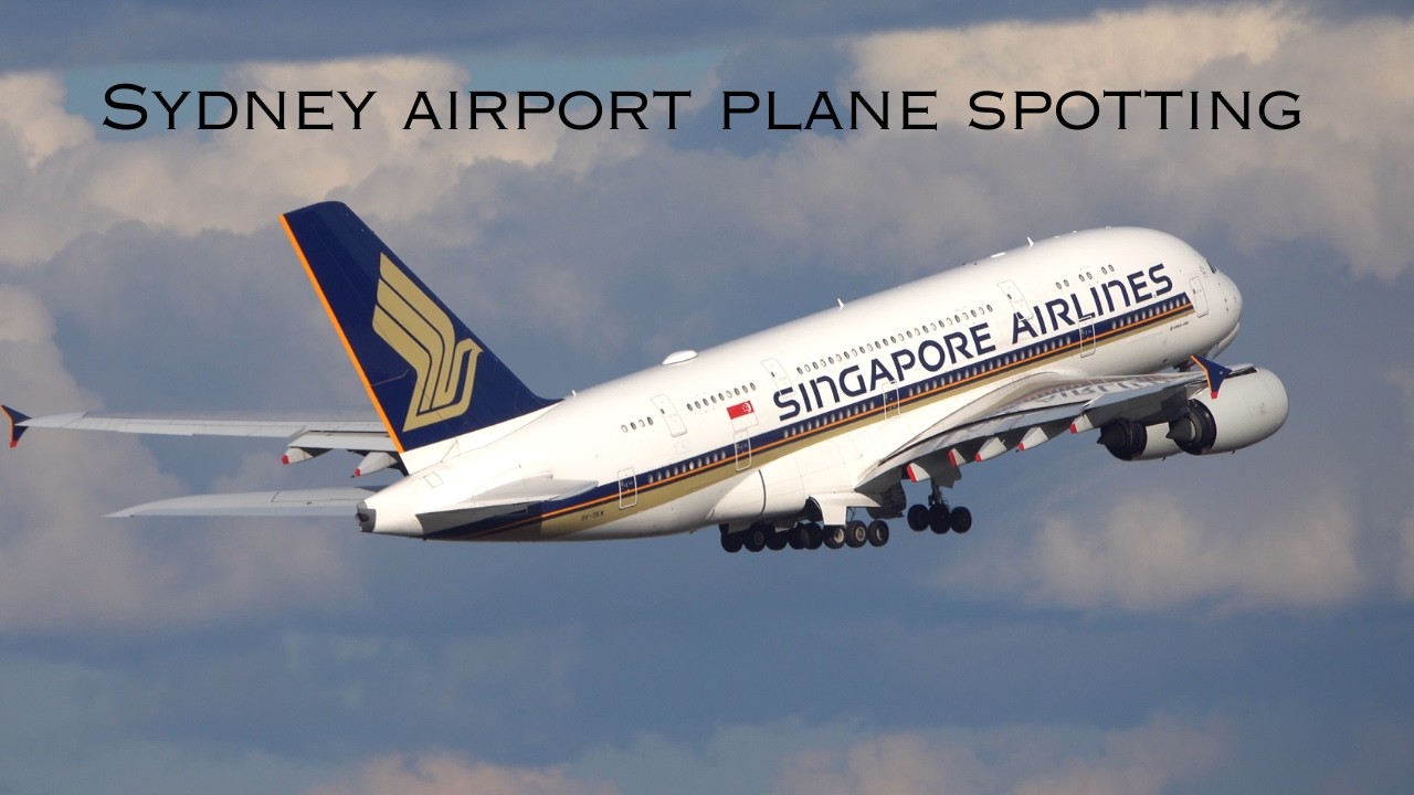 Sydney International Airport Plane Spotting