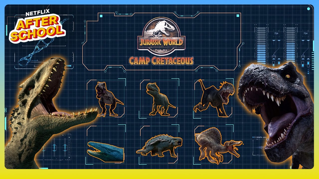 Choose Your DINOSAUR! 🦖🎮 Jurassic World Camp Cretaceous | Netflix Family