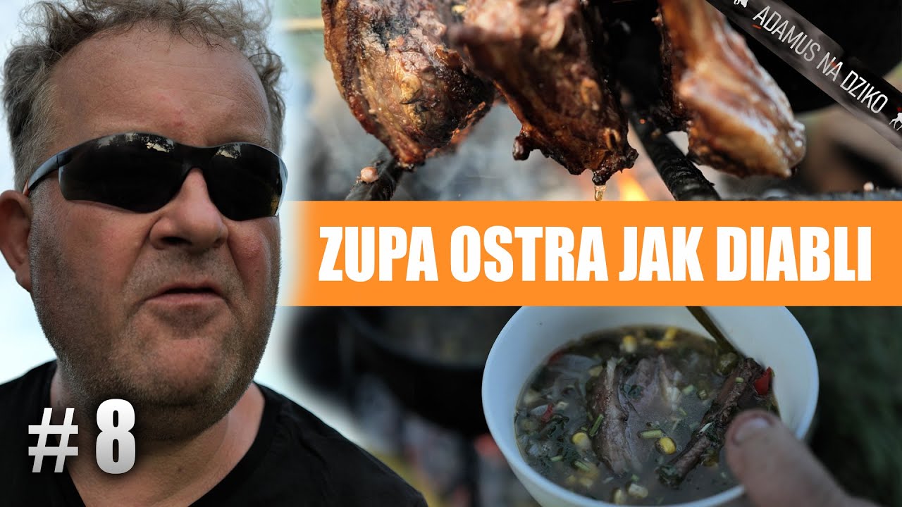 ROZGRZEWAJĄCA ZUPA NA ZIMĘ! Prosty przepis 🔥 Adamus na dziko S01e08 #polishsoup #obiad #dinner #jeść
