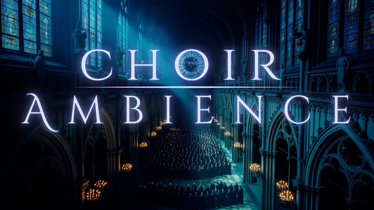 CHOIR AMBIENCE | 1 HOUR of ethereal cathedral choir sounds for study and deep rest (Vol 2)