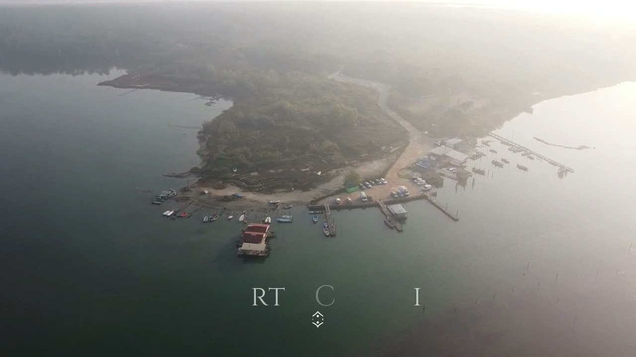 Lungo il fiume Po Video riprese 2020 - italy 4k - il delta del Po