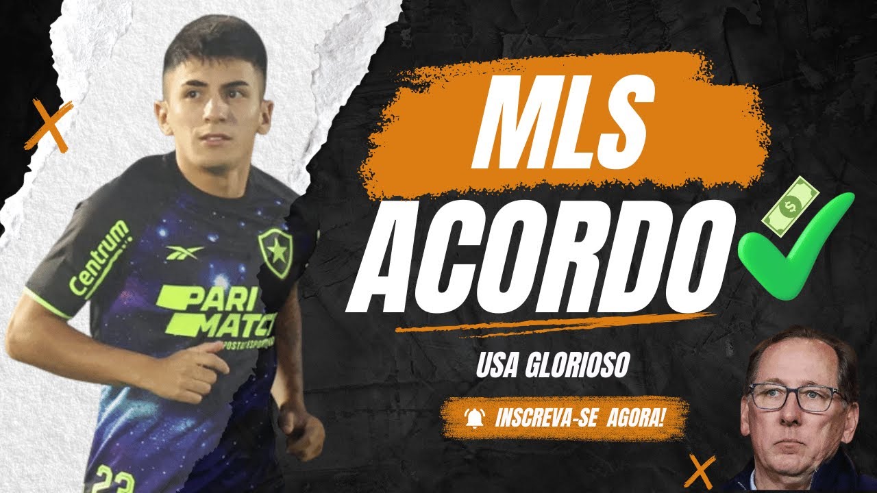 BOAS NOTICIAS MLS FAZ ACORDO COM O BOTAFOGO . SO FALTA O  JONH PAGAR !#futebol #botafogo