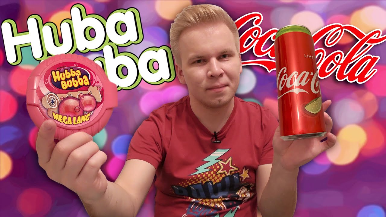 Кока-Кола Лайм / Хуба-Буба Mega Lang / Еда из-за рубежа
