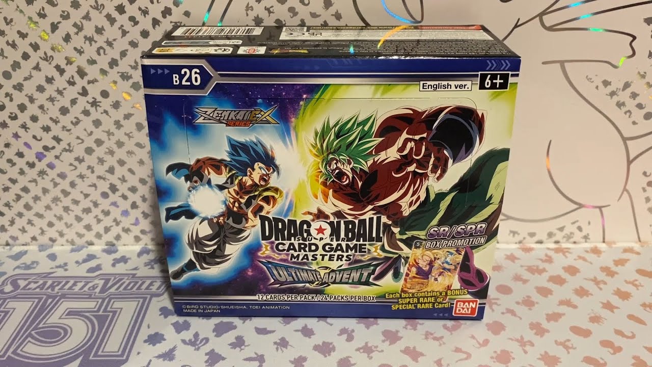 Dragon Ball Super Ultimate Advent Boost Box Opening!