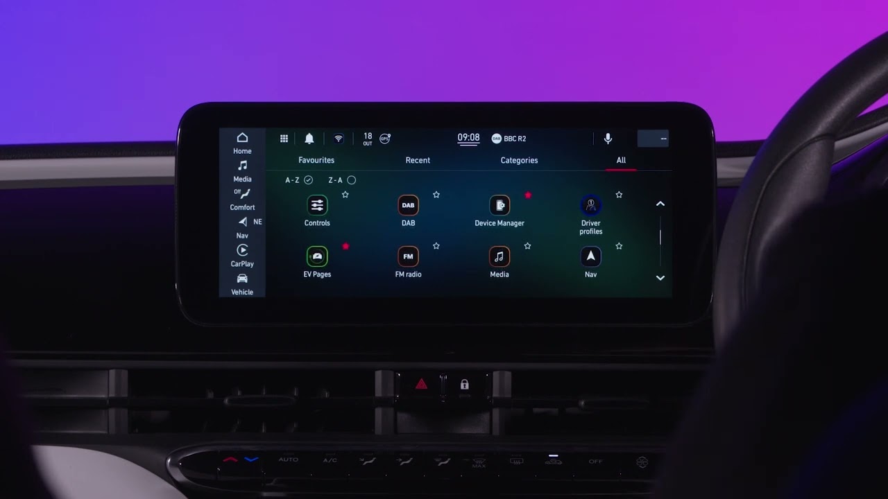 All-Electric Fiat 500 Digital Handover - Touchscreen