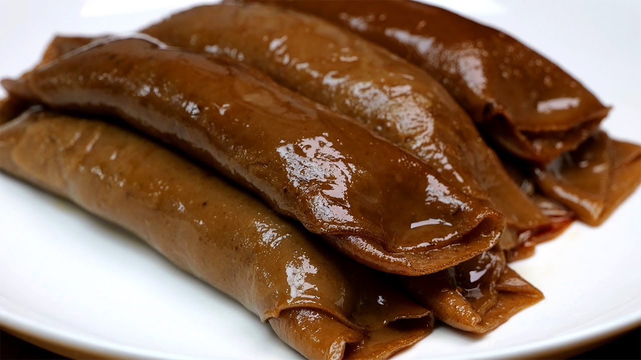 도토리전병이 이렇게 맛있다니 놀랍습니다