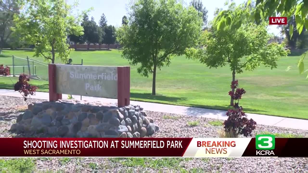 1 person injured in West Sacramento park shooting, police say