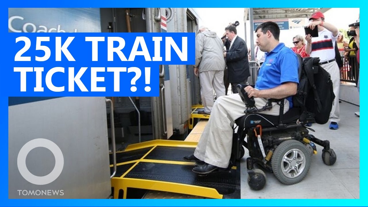 Amtrak quotes two wheelchair users $25,000 for train ride - TomoNews