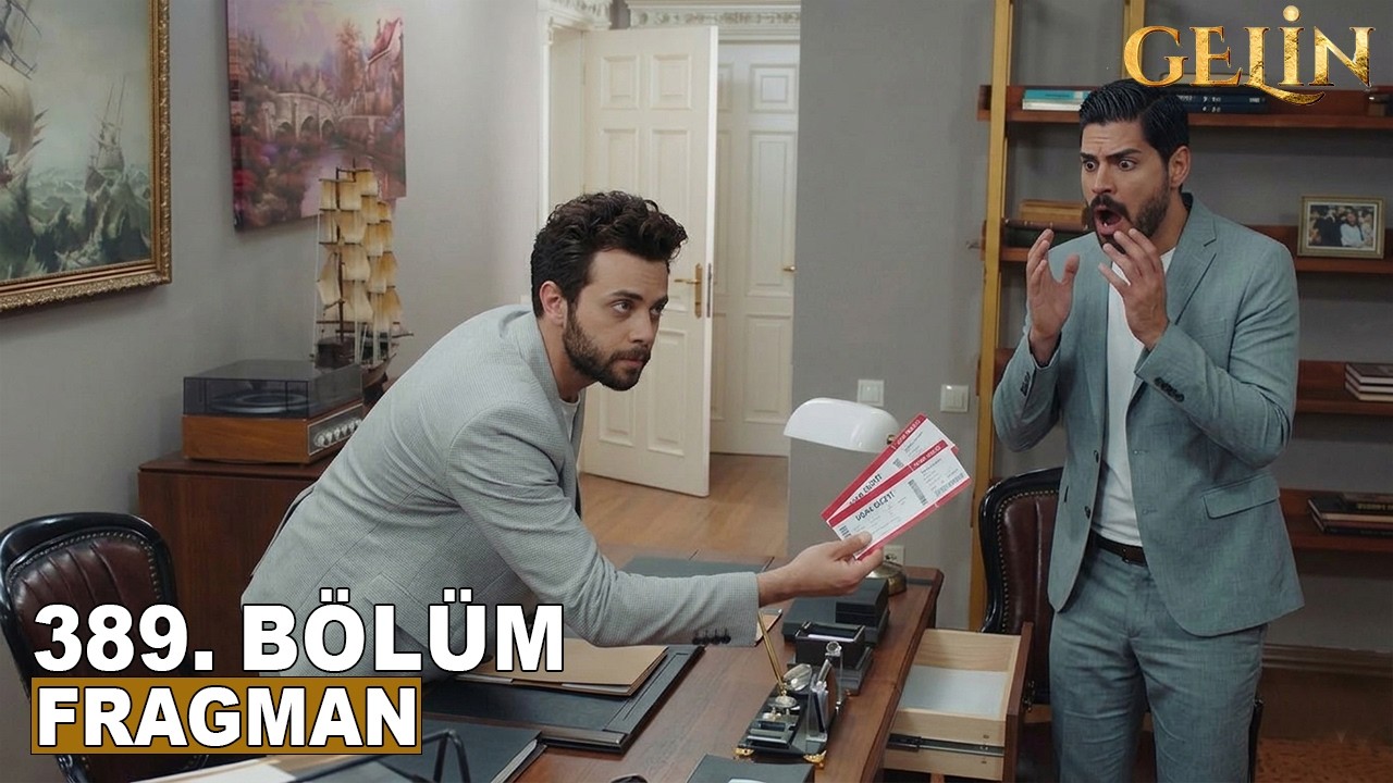 Gelin Dizisi 3. Sezon 389. Bölüm Fragmanı | Engin Bileti Buldu! Cihan Hançer’e Kurulan Tuzağı Anladı
