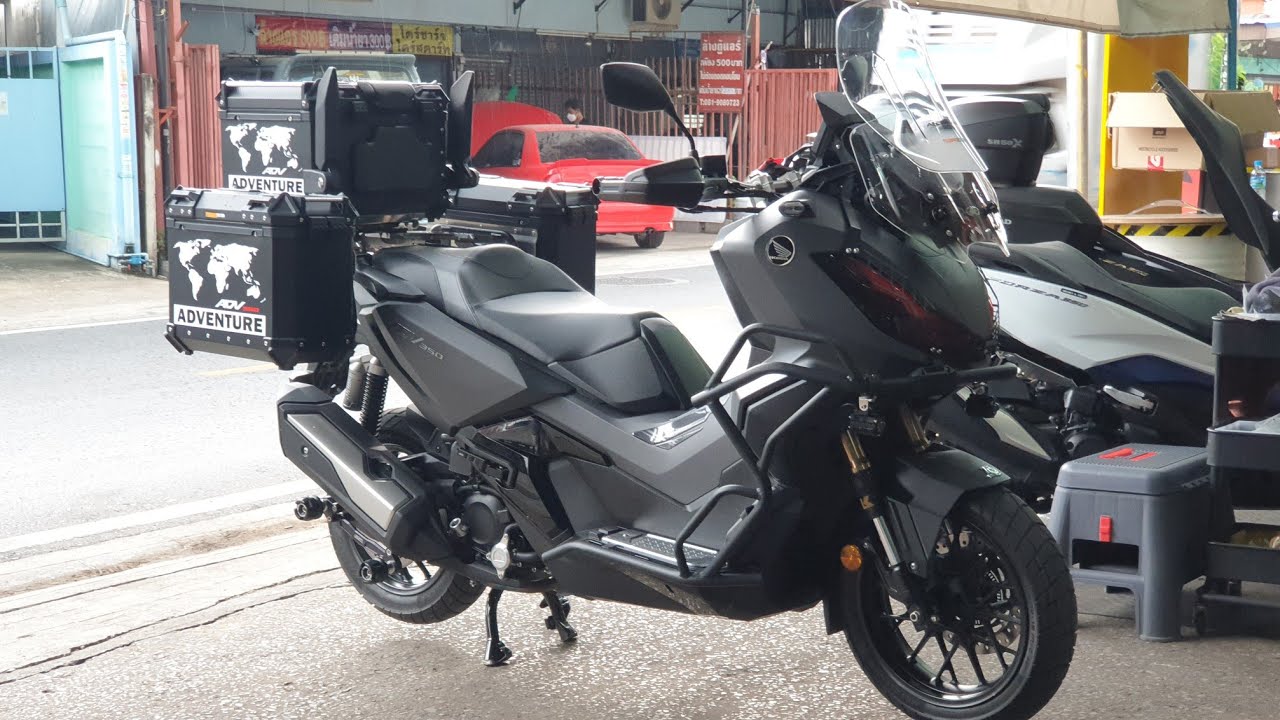 รีวิว ADV350 สั่งจัดชุดแต่ง Grand Touring Master Edition set #070522 ( PANTHER P55LB + P38LB )
