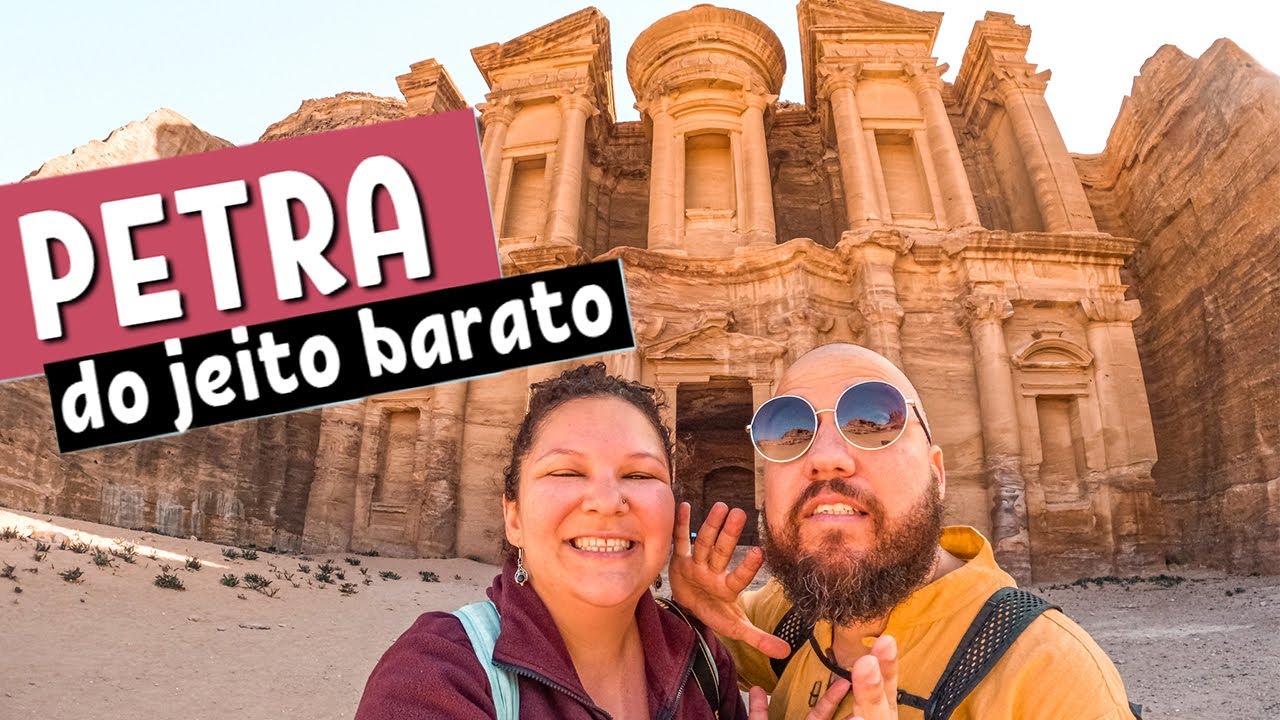 Andamos 18km para conhecer tudo de Petra na Jordânia