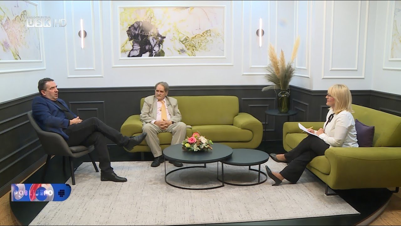 'Poslijepodne uz RTV USK' - gosti prof. dr. Muhamed Škrgić i Amir Beganović, predsjednik PK