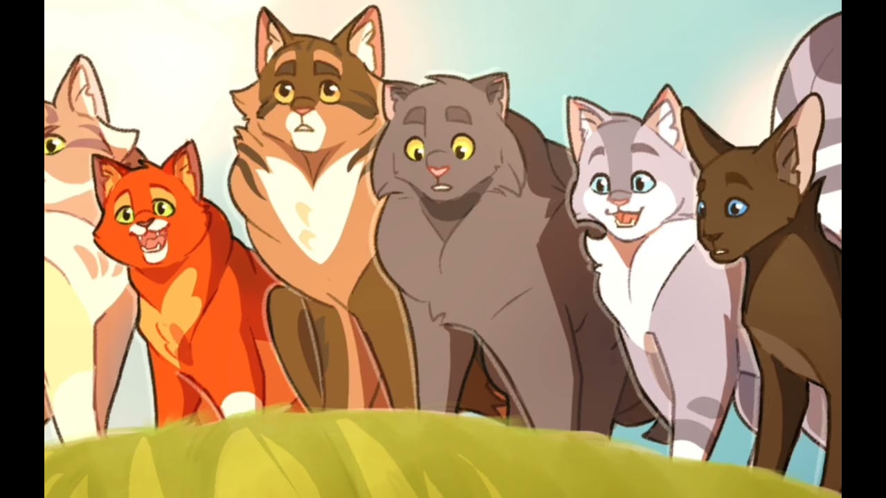 Bramblestar crowfeather squirrelflight stormfur feathertail and tawnypelt tribute