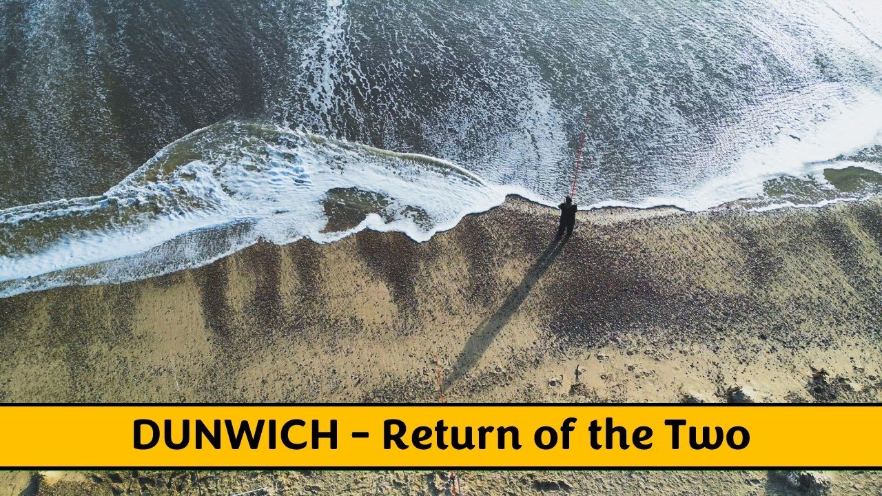 Dunwich Beach Sea Fishing - Return of the Two.