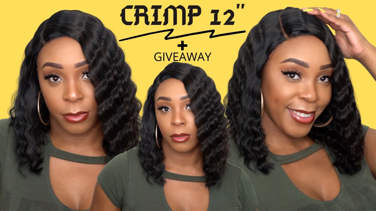 Zury Sis Beyond Synthetic Hair Lace Front Wig - BYD LACE H CRIMP 12 +GIVEAWAY --/WIGTYPES.COM