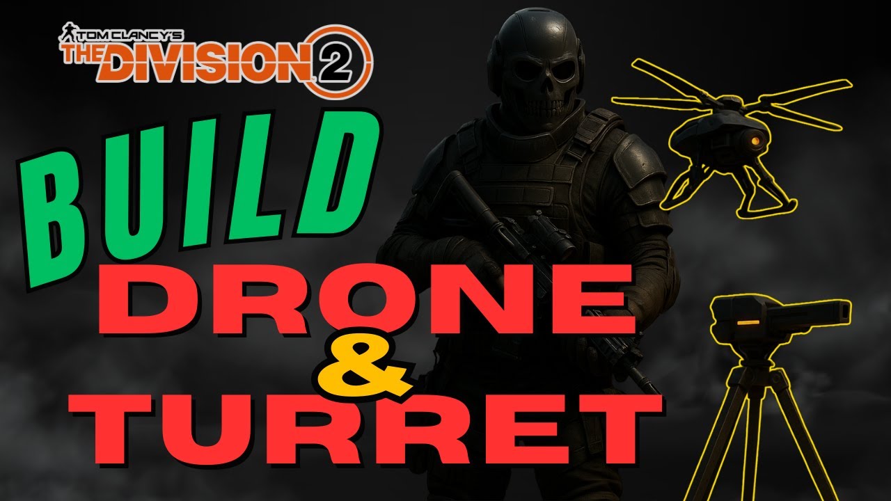 ¿Farmear sin disparar? Esta Build con Torreta y Dron lo hace TODO por ti / The Division 2