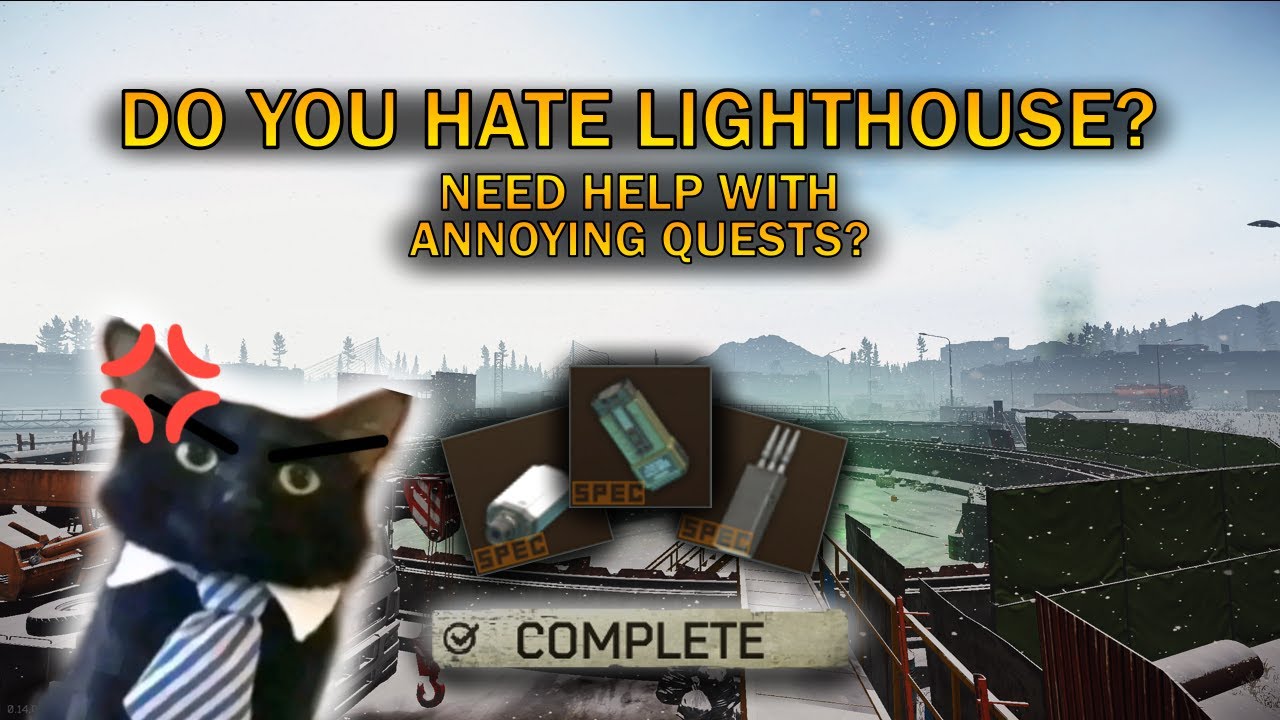 COMPLETE ALL LIGHTHOUSE QUESTS AS FAST AS POSSIBLE WITH THIS GUIDE!| Escape from Tarkov Patch 14.0