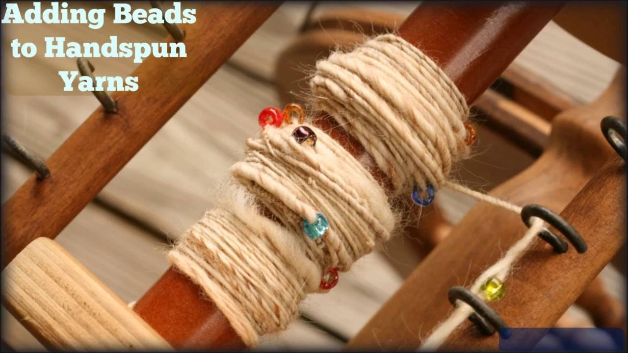 Spin Yarn with Beads