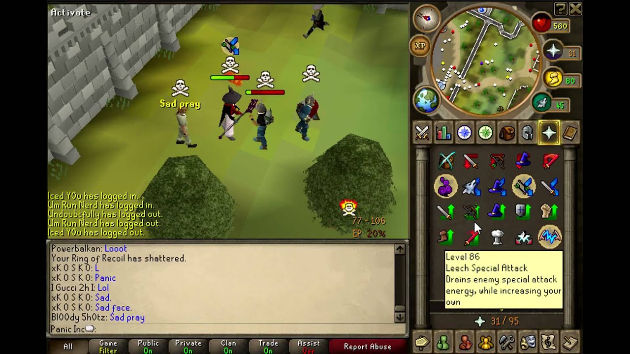 Panic Inc PK Vid 7 - 30 Defence, Turmoil Pure With 60 Attack - Vesta/Firecape/Dragon Claws