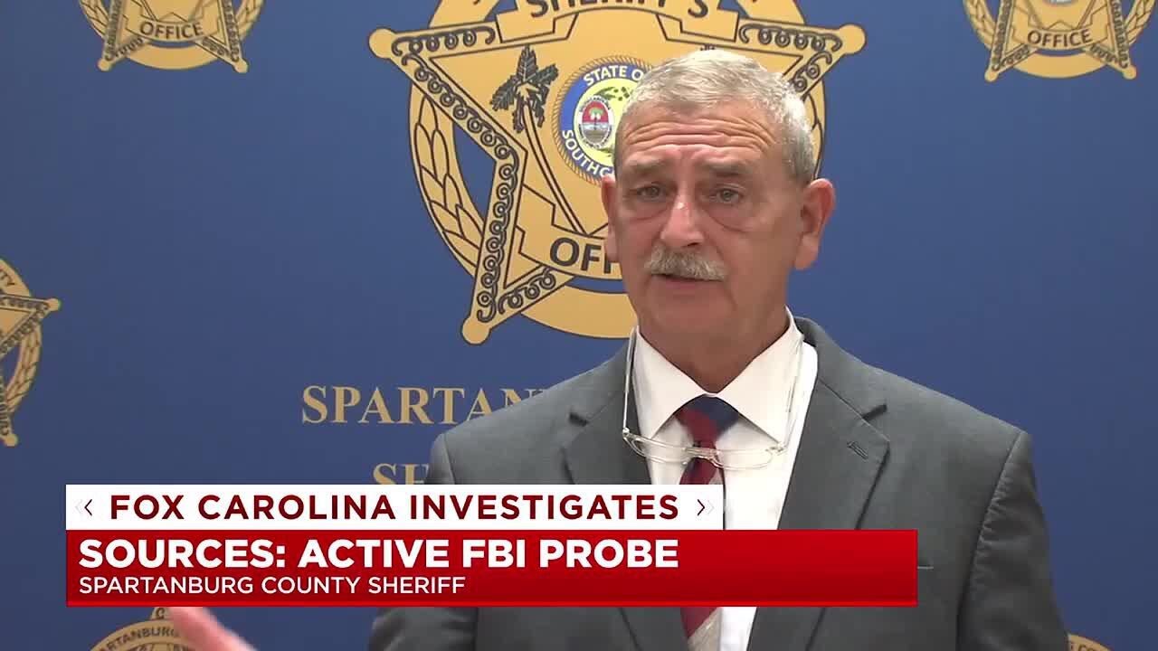 Sources: Active FBI probe into Spartanburg County Sheriff Chuck Wright