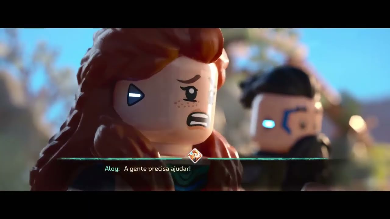 Legozim com a Manuella cara de panela
