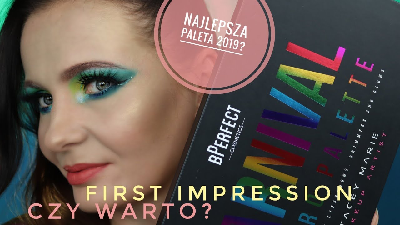 Bperfect Cosmetic    Paleta Carnival XL PRO  first inpresion
