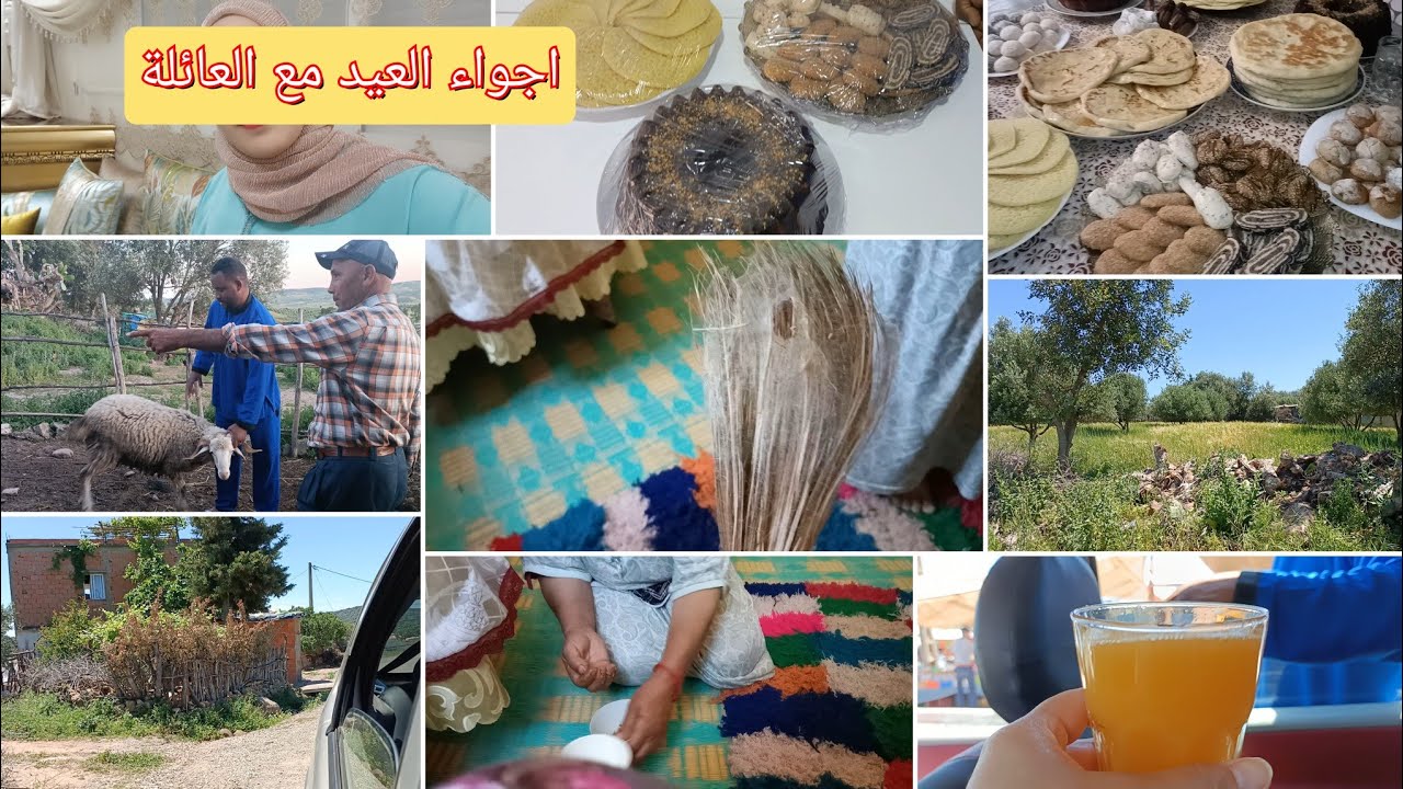 ها فين غبرت عليكم عيد مع العائلة درت نية ومشيت عندها شوفو شنو حيدات ليا بالشطابة ختاريت لعيد طرقت لم