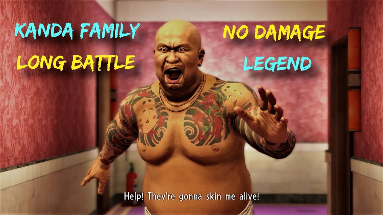 Yakuza 3 Remastered - Long Battle #2: Nishikiyama Family + Tsuyoshi Kanda (NO DAMAGE) [Legend] (4K)