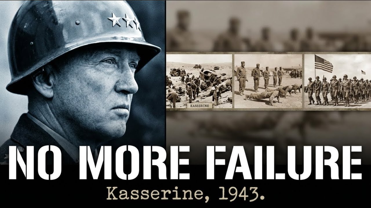 The Kasserine Purge: How Patton’s Ruthless Discipline Rebuilt a Broken Army in 10 Days