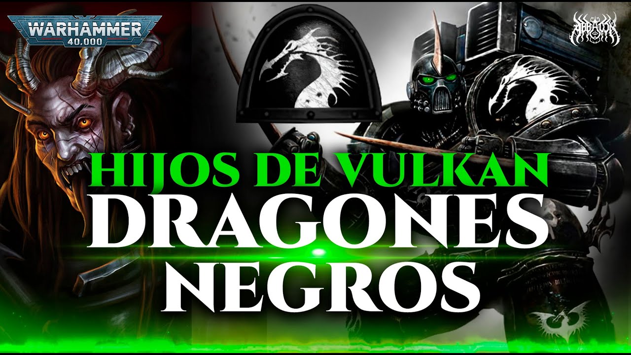 DRAGONES NEGROS | Hijos de VULKAN | Warhammer 40k EPIC SONG 2025
