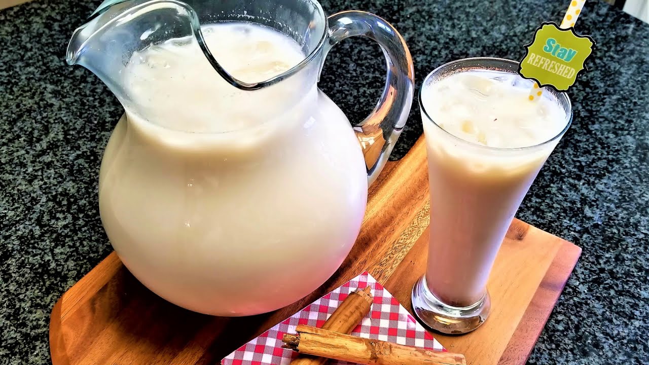 AGUA DE HORCHATA Refrescante