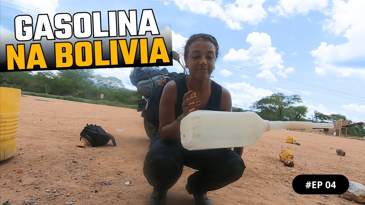 Viagem de MOTO a BOLIVIA comprando GASOLINA no galão EP 04