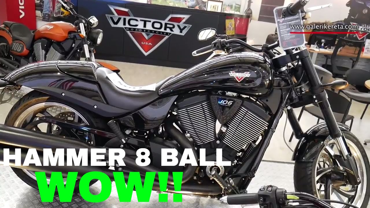 Victory Motorcycles Hammer 8 Ball Show