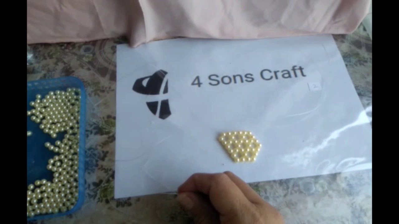 3D Beaded Vase Tutorial