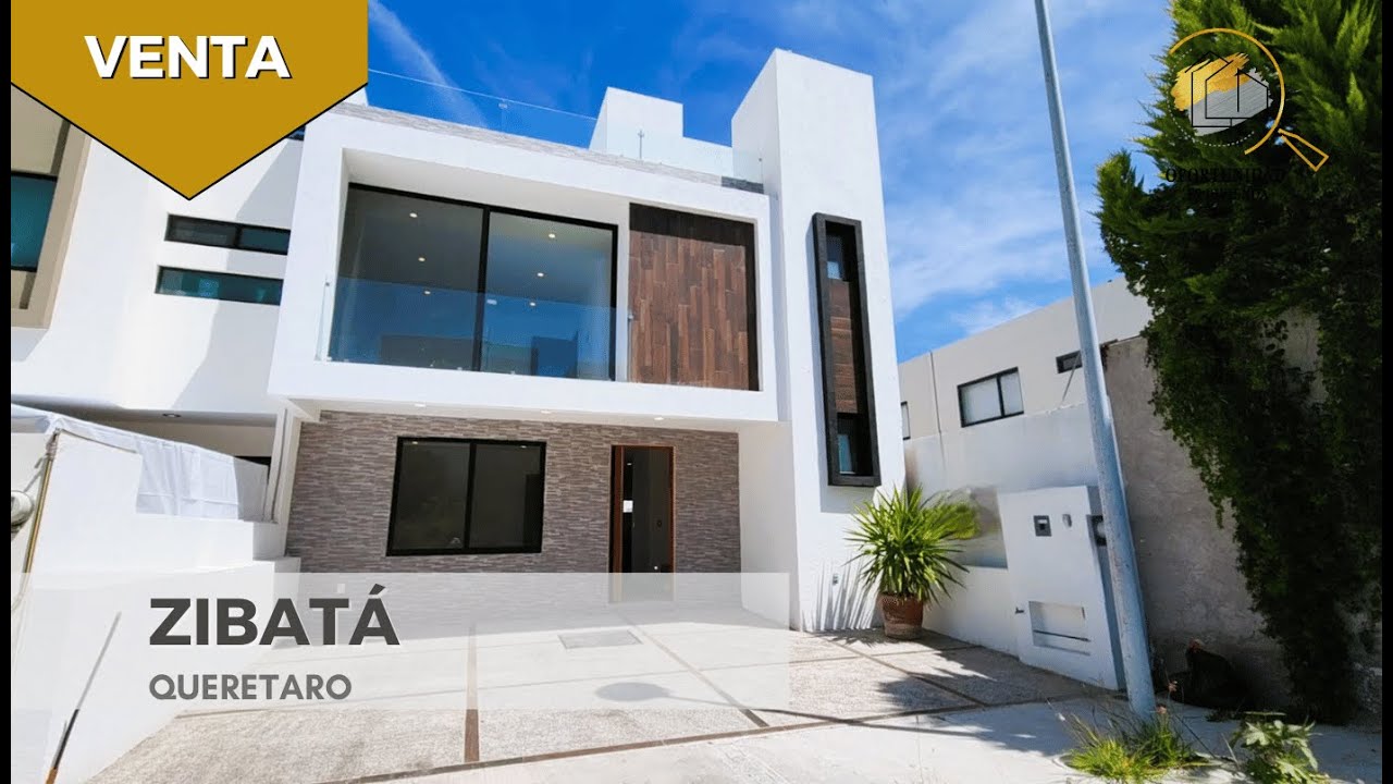 ZIBATA QUERETARO | $5,980,000 | ESQUINA | JARDIN | ROOF | 4 RECAMARAS | INFO ⬇️