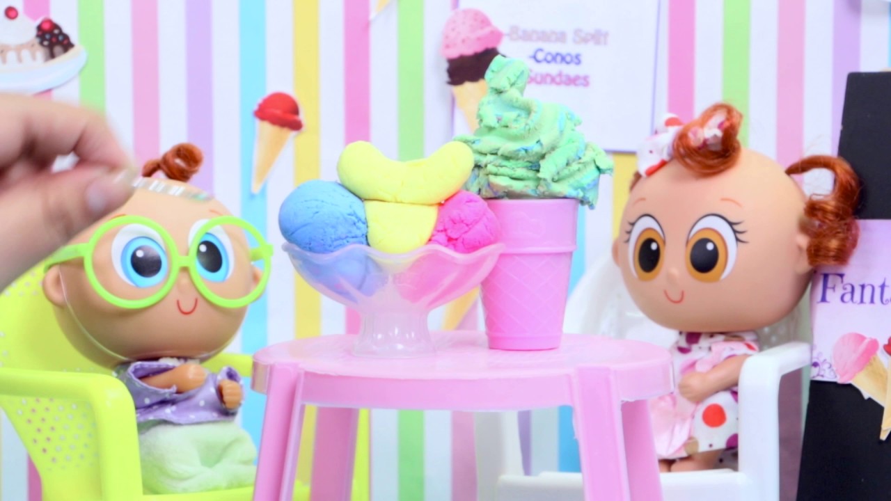 CHURRO y ATOLE de DISTROLLER van a comer un HELADO! - Juguetes Fantásticos
