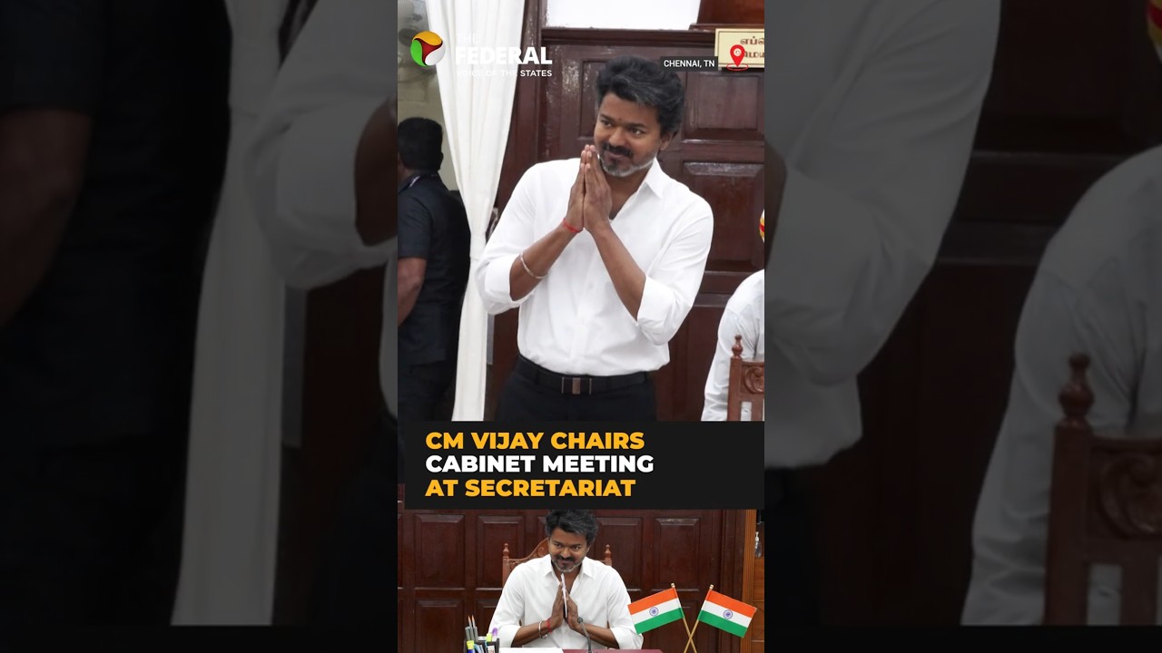 TN CM Vijay chairs first cabinet meeting; to focus on TASMAC reforms, investments | #shorts