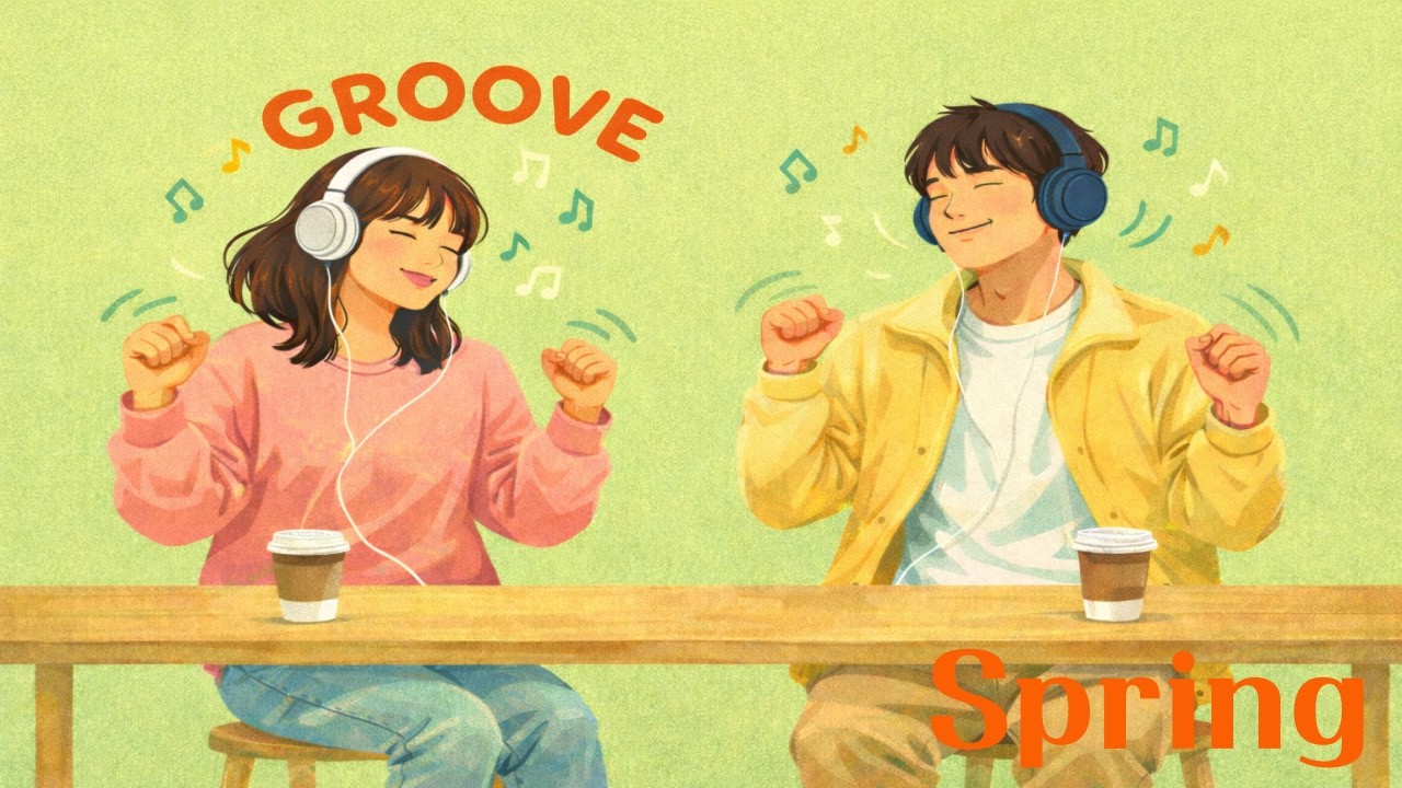 [Playlist] 봄이 잖아~ 그루브 | Groove pop | 매장음악 | 카페플리