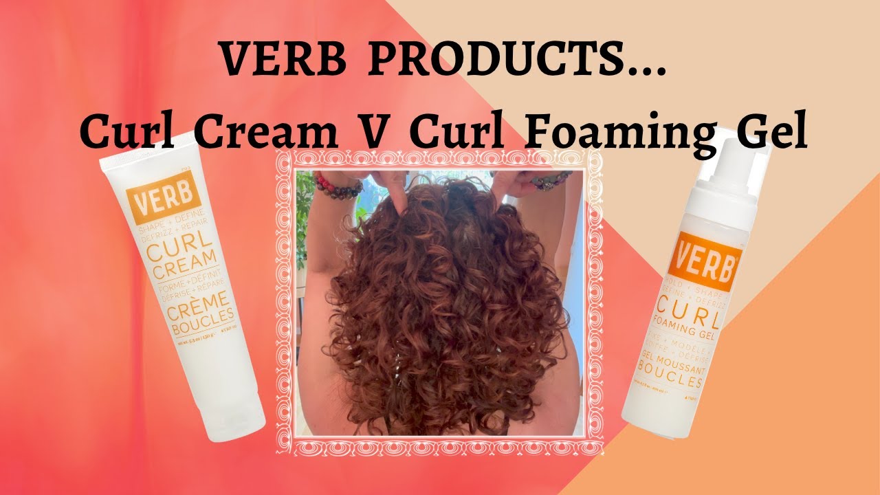 VERB Product Challenge: крем для вьющихся волос Curl Cream V Curl Foaming Gel — какой вариант поб...