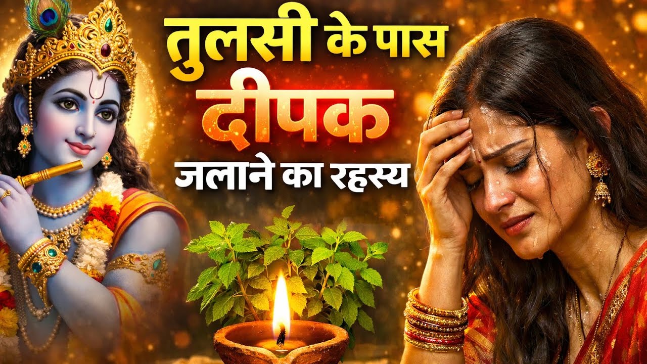तुलसी के चरणों में दीपक जलाने का रहस्य | पाप नाश और मोक्ष का मार्ग