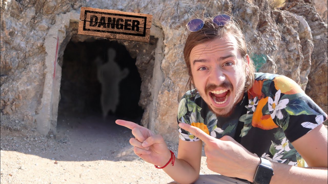 Exploring A HAUNTED CAVE!!!!