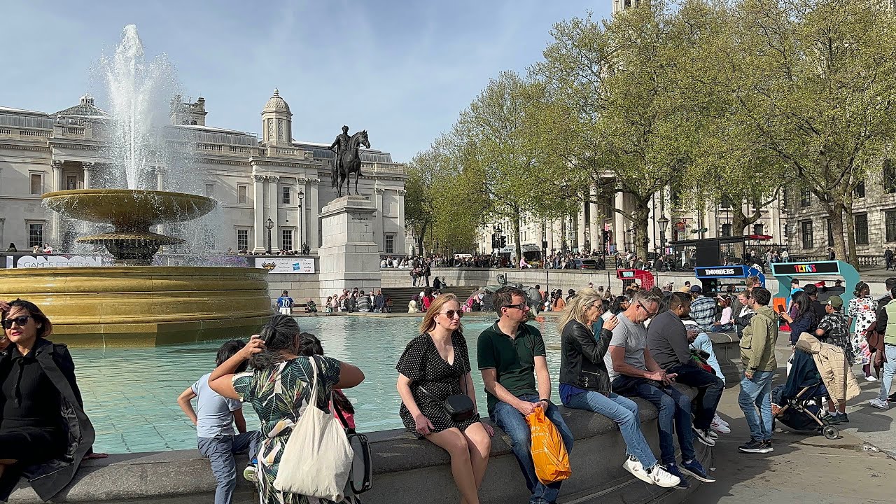 England, London Summer 2024 |  4K HDR Walking Tour | London Virtual Summer Streets walk London