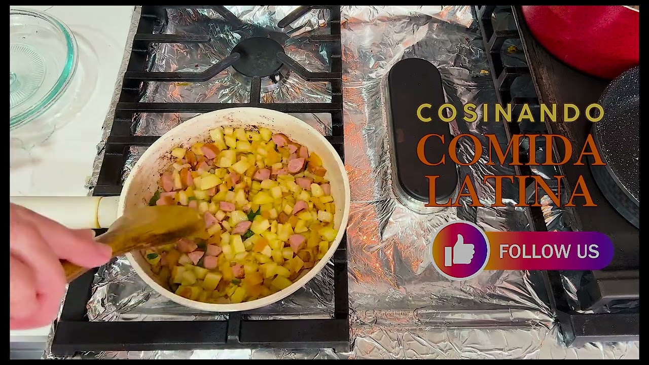 Desayuno Completo Rico y Facil #comidaLatina #videoviral