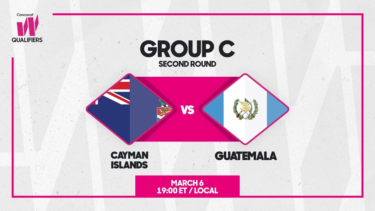 Cayman Islands vs Guatemala | 2025/26 Concacaf W Qualifiers