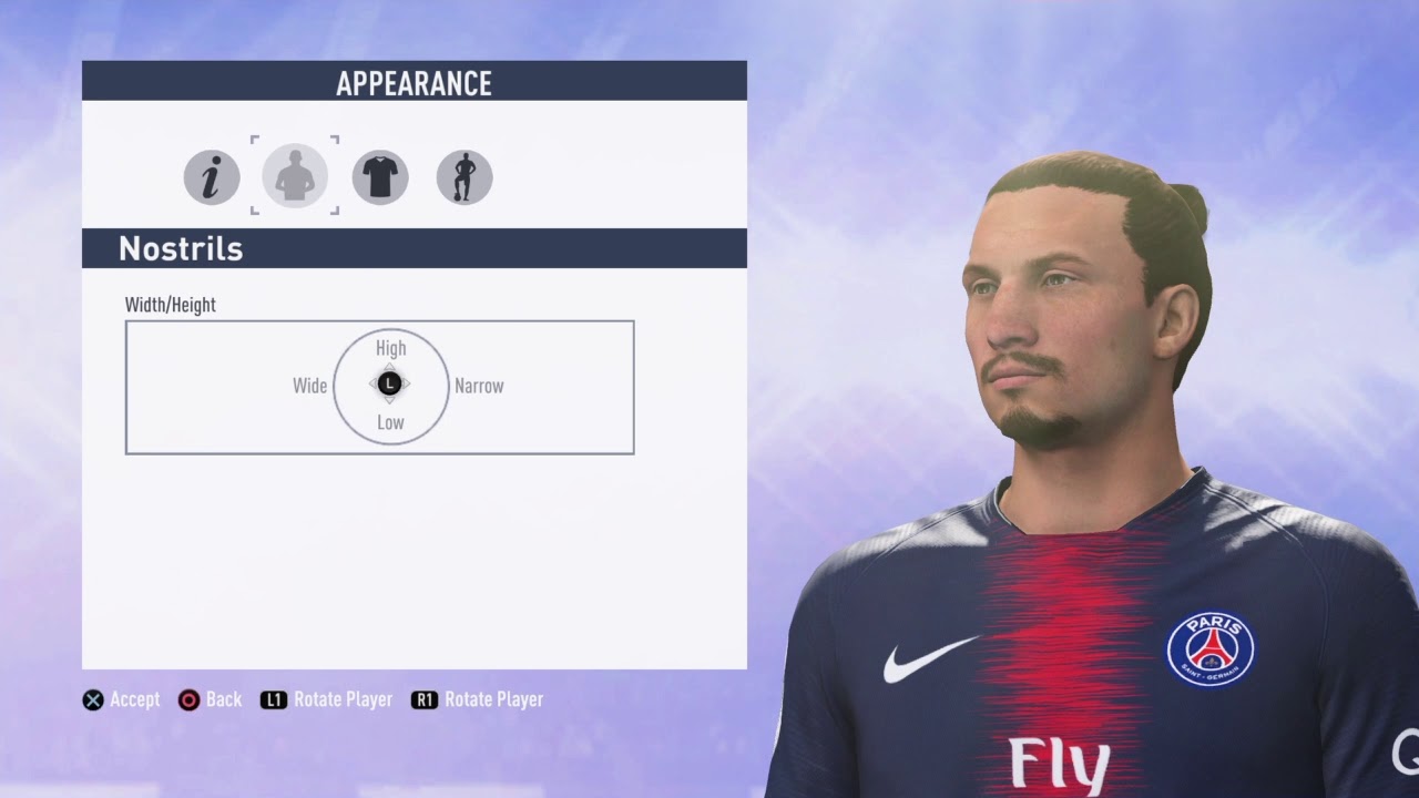 FIFA 19 Zlatan Ibrahimovic Virtual pro - Created Player (step by step tutorial)