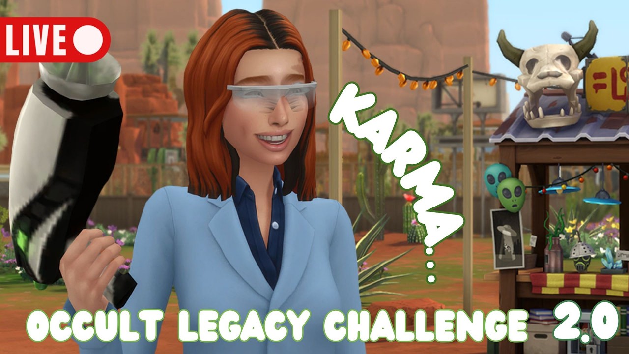 🔴 I Sent My Baby BACK To Homeworld, Now I'm PREGNANT With TWINS 🛸 | Occult Legacy | The Sims 4